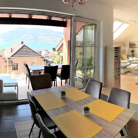 Apartamento With Amazing Lake- And Mountain View Ober Feuchten