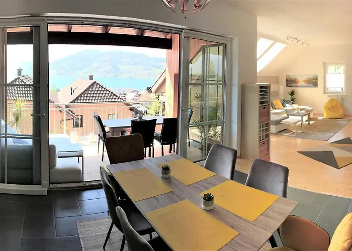 شقة With Amazing Lake- And Mountain View Ober Feuchten