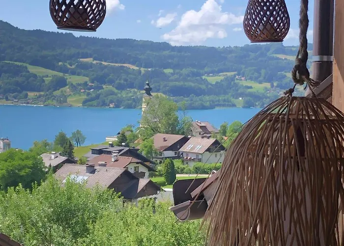 Апартаменты With Amazing Lake- And Mountain View Ober Feuchten